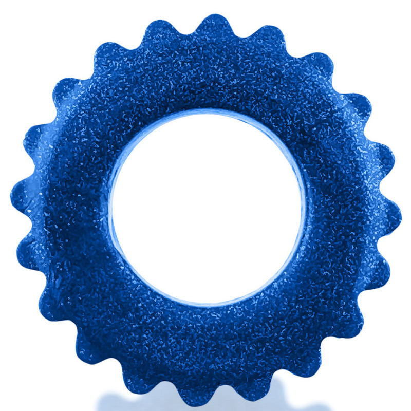 Oxballs Cockring Plushy 26 mm Bleu